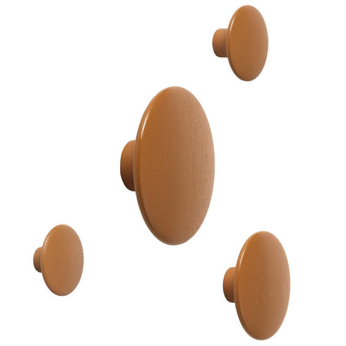 Dots Wood Coat Hook / L